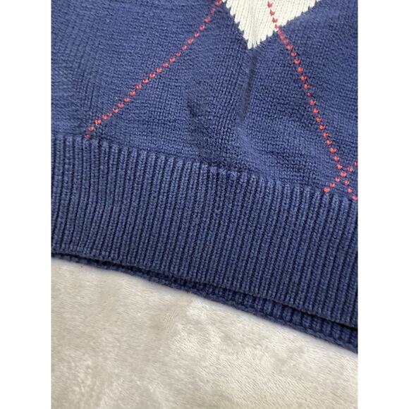 Vintage Kalvin Diamond Grandpa Golf Sweater Cable Knit Preppy Ireland Athleisure - Picture 7 of 12